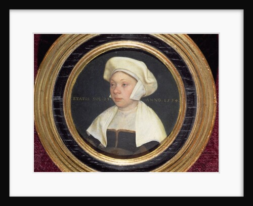 The wife of a dignitary at the court of King Henry VIII, 1534 by Hans Holbein the Younger