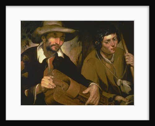 The Blind Hurdy-Gurdy Player, c.1640 by Francisco Herrera