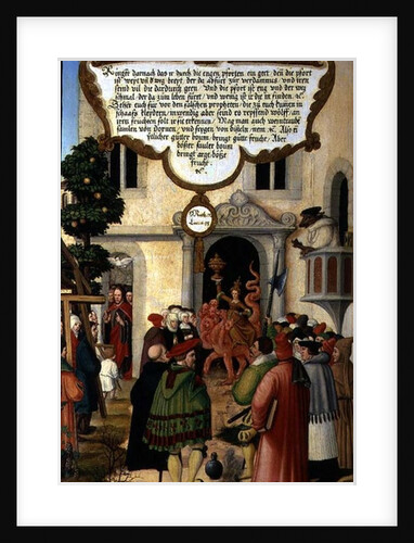 Beware of false prophets; they come to you with the garb of sheep but at heart they are ravenous wolves by Matthias Gerung or Gerou