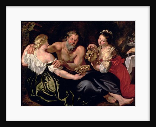 Lot and his daughters by Peter Paul Rubens