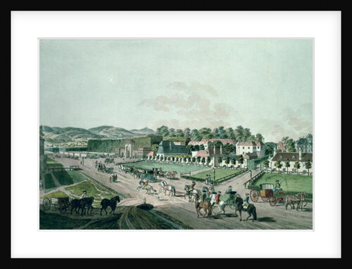 View of the Augarten Palace and Park, Vienna by Johann Ziegler