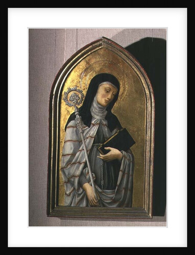 St. Clare, panel from a polyptych removed from the church of St. Francesco in Padua by A. and B. Vivarini