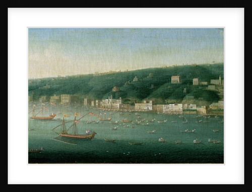 View of Naples from the east, 1730 by Gaspar Butler