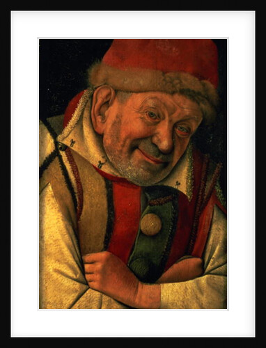 Gonella, the Ferrara court jester, c.1445 by Jean Fouquet