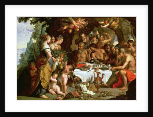 The Feast of Achelous, 1625-29 by Artus Wollfort