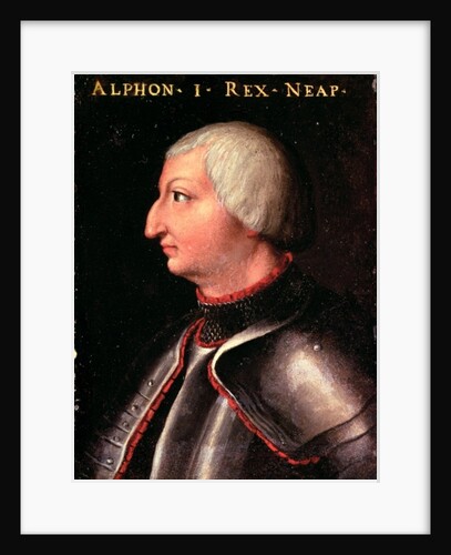 Alfonso V the 'Magnanimous', King of Aragon, c.1450 by Neapolitan School
