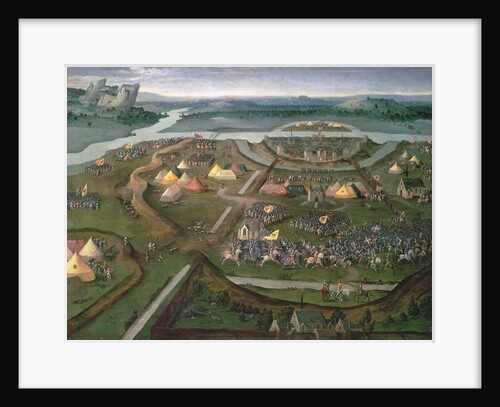 The Battle of Pavia in 1525, c.1530 by Joachim (follower of) Patenier