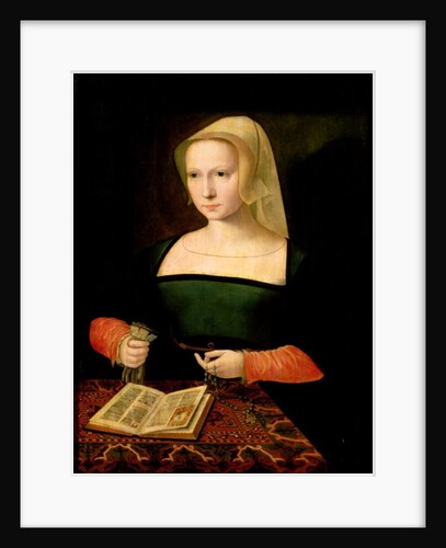 Portrait of a young woman by Master of the Female Half Lengths