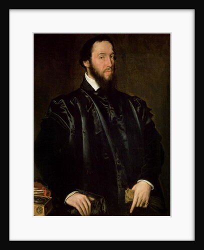 Portrait of Anton Perrenot de Granvelle, Minister of State to Charles V and to Philip II of Spain, who became Spanish Viceroy in Naples in 1571, 1549 by Anthonis van Dashorst Mor