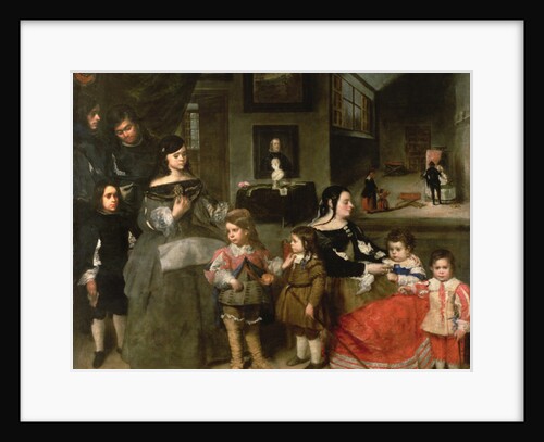 The Artist's Family by Juan Bautista Martinez del Mazo