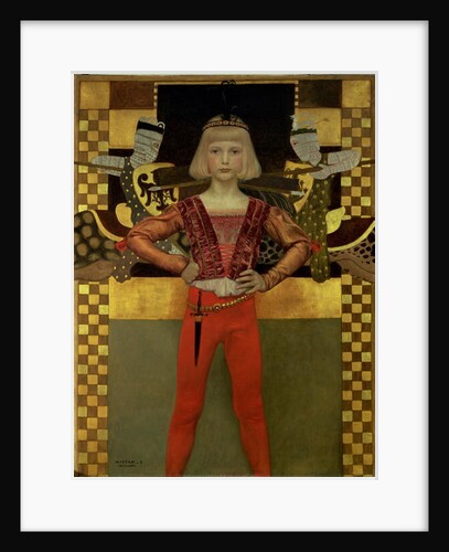 Boy in Medieval Costume, 1906 by Franz von Matsch