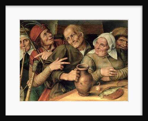 Jovial Company, 1564 by Jan Massys or Metsys