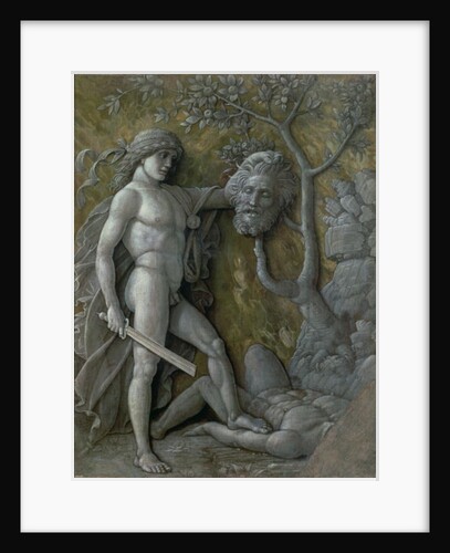 David with the head of Goliath, c.1490-95 by Andrea Mantegna