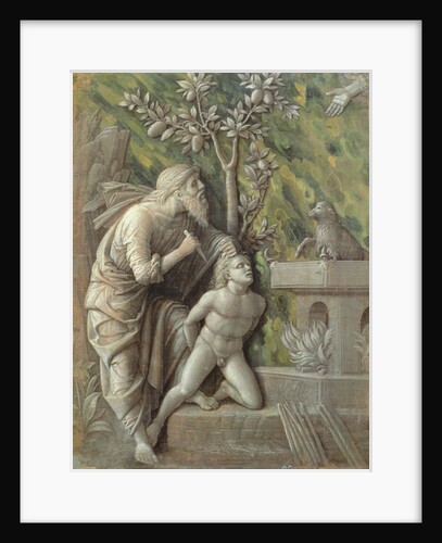 Abraham sacrificing Isaac, c.1490-95 by Andrea Mantegna