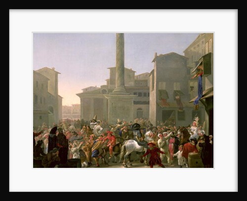 Carnival in Rome, c.1650-51 by Johannes Lingelbach