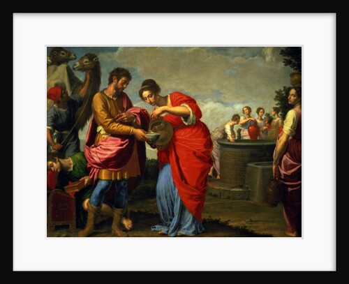 Rebecca and Eliezer at the Well, c.1626-27 by Ottavio Vannini