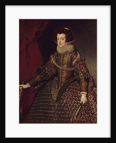 Queen Isabella of Spain, wife of Philip IV, 1632 by Diego Rodriguez de Silva y Velazquez