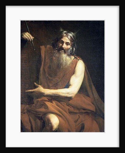 Moses with the Tablets of the Law, c.1627-32 by Valentin de Boulogne