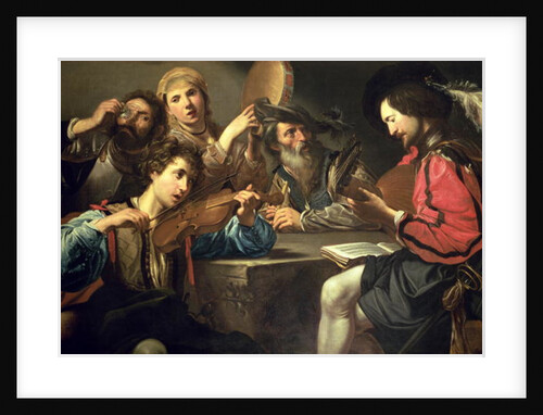 A Musical Gathering by Valentin de Boulogne