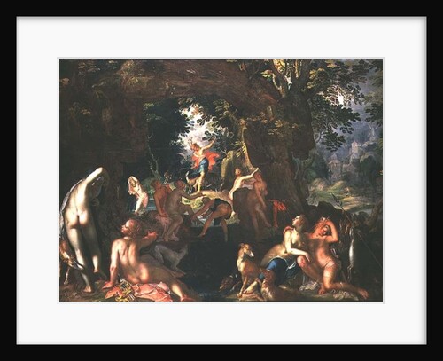 Diana and Actaeon, 1607 by Joachim Wtewael or Utewael or Wyewael