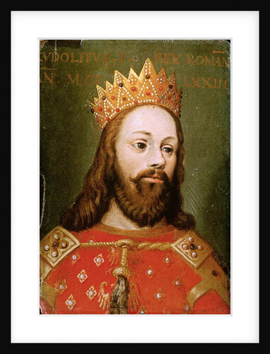 Rudolf I uncrowned Holy Roman Emperor, founder of the Hapsburg dynasty by Austrian School