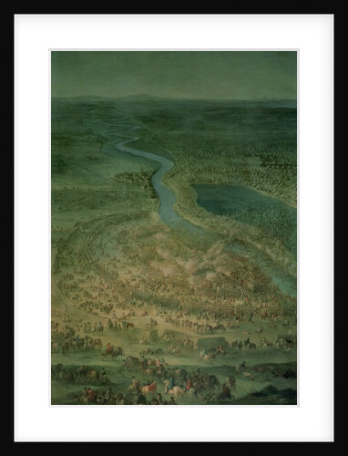 The Battle of Senta, 11th September, 1697 at which the Imperial troops of the Austrian Empire under Eugene of Savoy defeated the Turkish Army by Austrian School