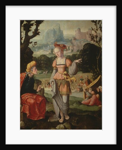 Ruth and Naomi in the field of Boaz, c.1530-40 by Jan van Scorel