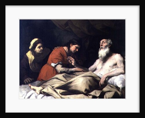 Issac Blessing Jacob by Luca Giordano