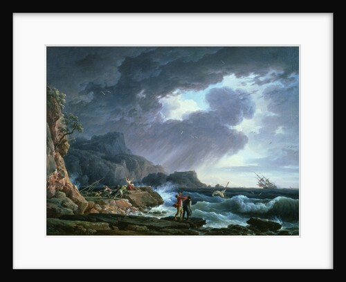 A Seastorm, 1752 by Claude Joseph Vernet