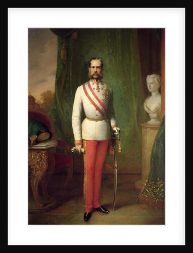 Franz Joseph I, Emperor of Austria and King of Hungary by Franz the Younger Russ
