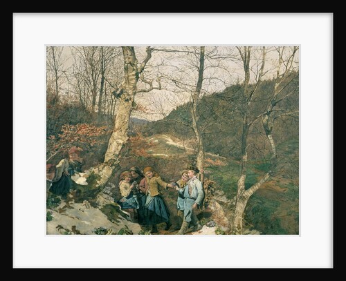 Early Spring in the Vienna Woods by Ferdinand Georg Waldmuller