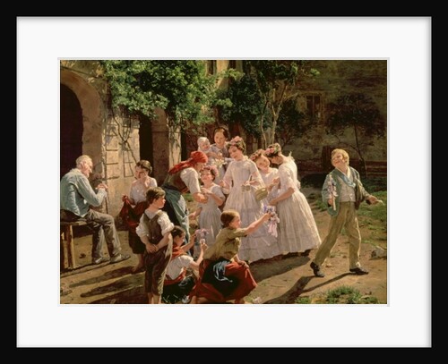 Corpus Christi by Ferdinand Georg Waldmuller