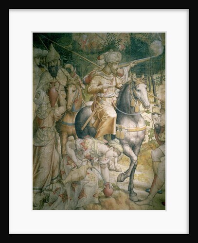 Campaign of Emperor Charles V against the Turks at Tunis in 1535: the defeat of the Turks at the battle of Goletta by Jan Cornelisz Vermeyen