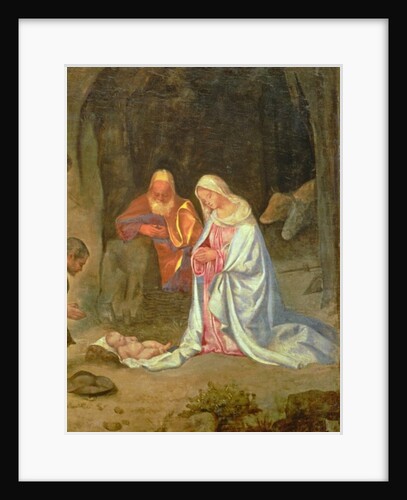 Adoration of the Shepherds by Giorgio Giorgione