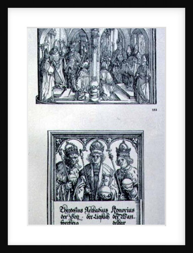 The Triumphal Arch of Emperor Maximilian I by Albrecht Dürer or Duerer