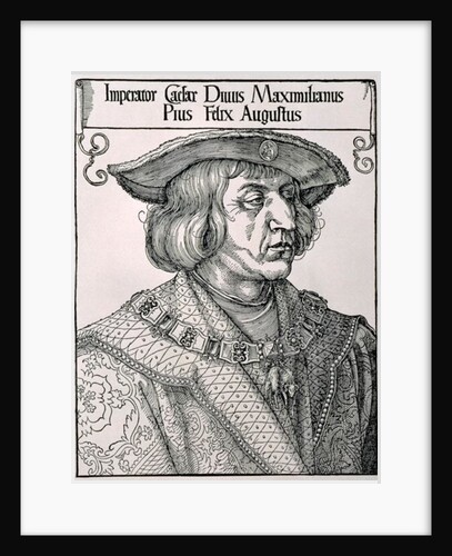 Emperor Maximilian I of Germany, early 16th century by Albrecht Dürer or Duerer