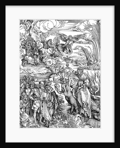 The Babylonian Whore from the 'Apocalypse' or 'The Revelations of St. John the Divine', pub. 1498 by Albrecht Dürer or Duerer