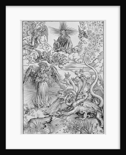 Apocalyptical scene by Albrecht Dürer or Duerer