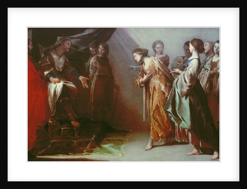 Esther and Ahasuerus by Bernardo Cavallino