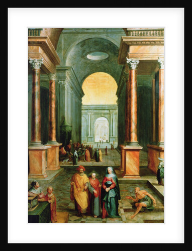 Christ in the Temple, 1598 by Karel Van Mander
