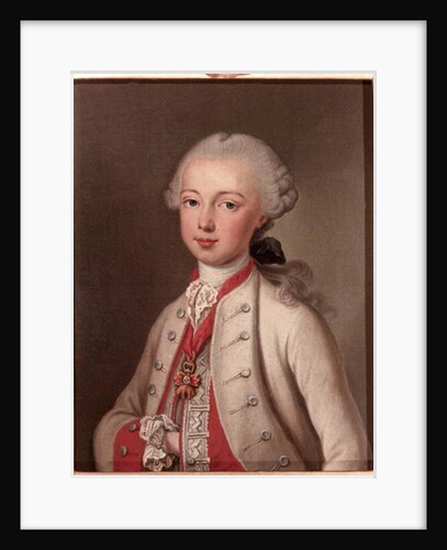 Leopold II Holy Roman Emperor and Grand-duke of Tuscany, 1762 by Jean-Etienne Liotard