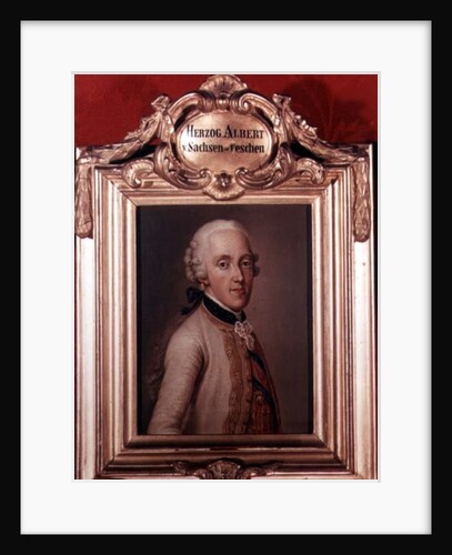 Duke Albert of Sachsen-Teschen, 1762 by Jean-Etienne Liotard