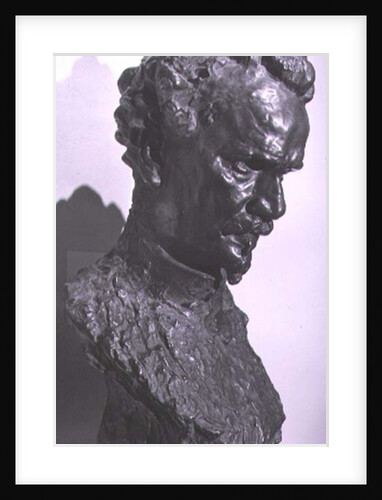 Portrait bust of Henri Rochefort journalist and founder of the newspaper 'L'Intransigeant' by Auguste Rodin