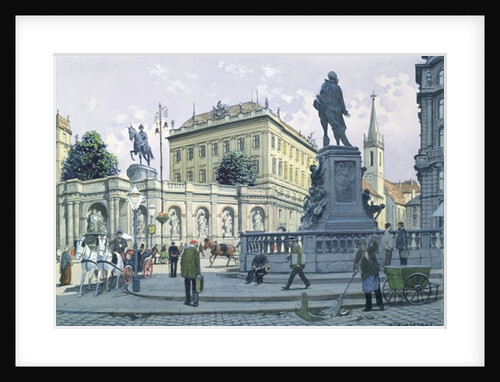 The Albertina, Vienna by Richard Pokorny