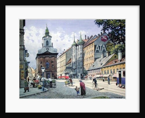 The Church of the Chimneysweeps, Wiedner Hauptstrasse, Vienna by Richard Pokorny