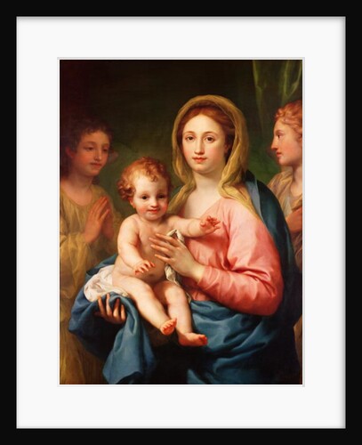Madonna and Child with Two Angels, 1770-73 by Anton Raphael Mengs