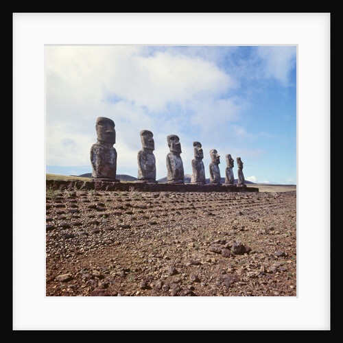 Monolithic Statues on Ahu Akivi, c.1000-1600 by Anonymous