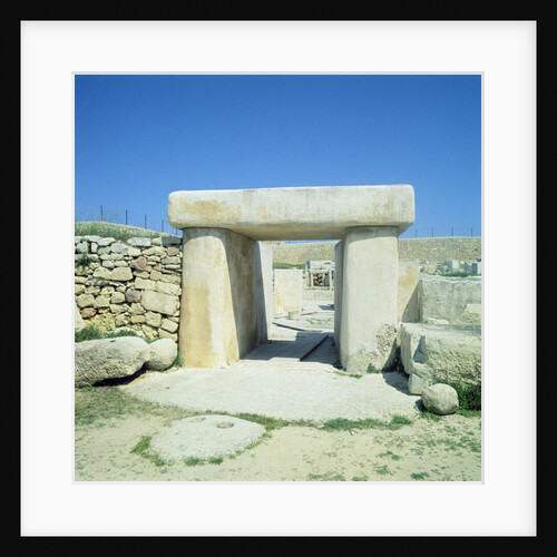 Megalithic temple site, c.3000-c.2500 BC by Anonymous