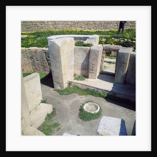 Megalithic temple site, c.30000-c.25000 BC by Megalithic Megalithic