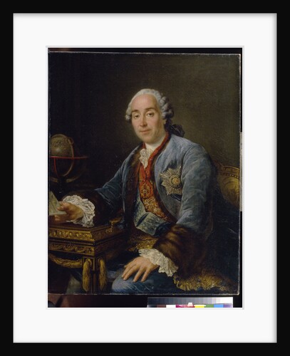 Portrait of Prince Dmitriy Mikhailovich Golitsyn, 1762 by Francois-Hubert Drouais